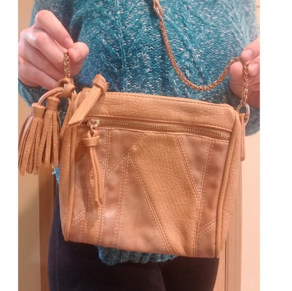 Brown Off The Shoulder Purse
